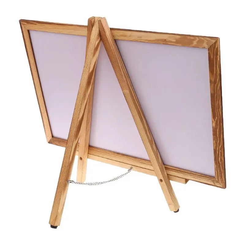 デスクトップメモメッセージ黒板イーゼル黒板ブラケットスケッチブック書き込み子供黒板