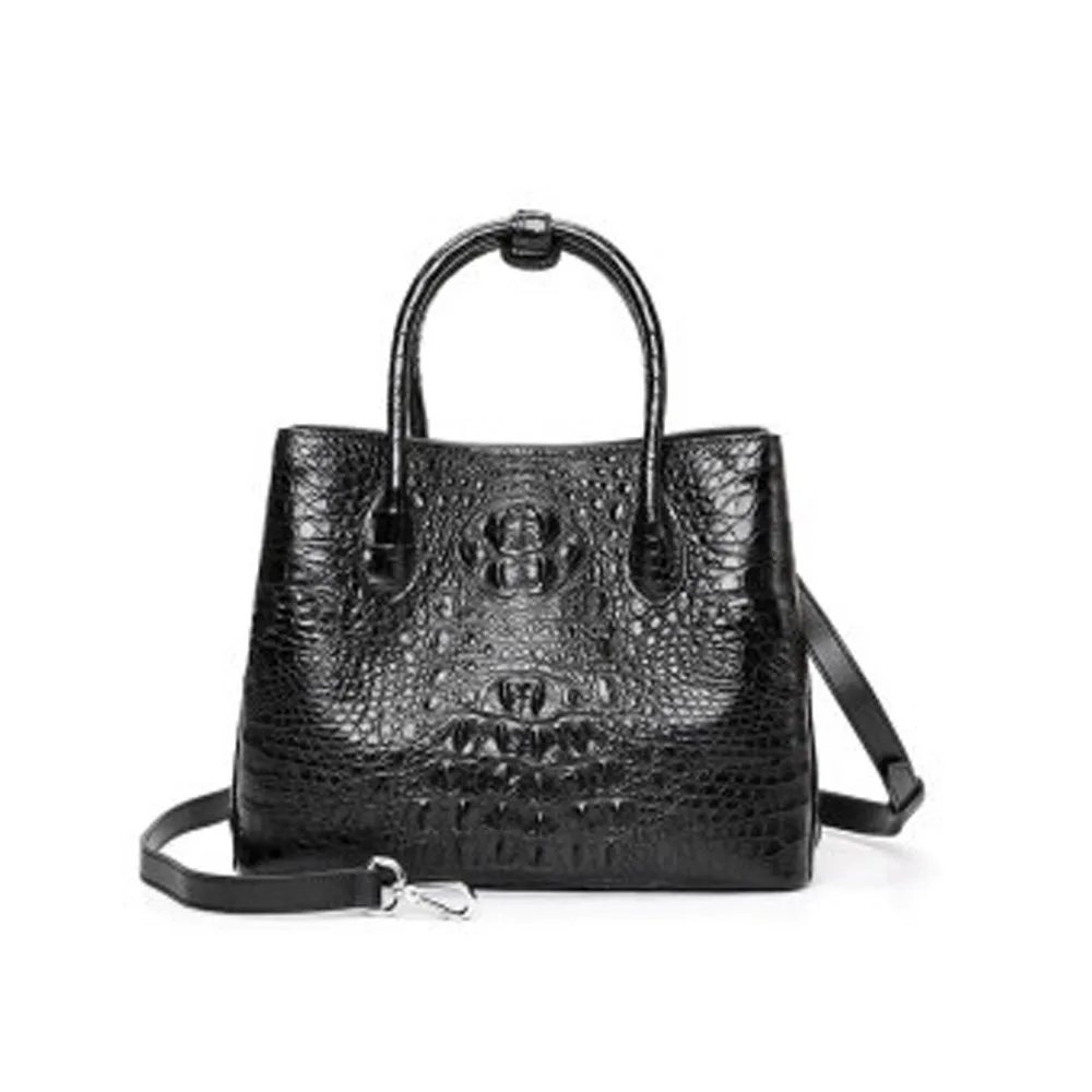 

mokafu Thailand crocodile Female bag crocodile leather women handbag large capacity fashion single shoulder bag