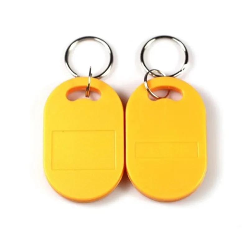 10pcs IC+ID UID Rewritable Composite Key Tags Keyfob Dual Chip Frequency RFID 125KHZ T5577 EM4305+13.56MHZ Changeable Writable