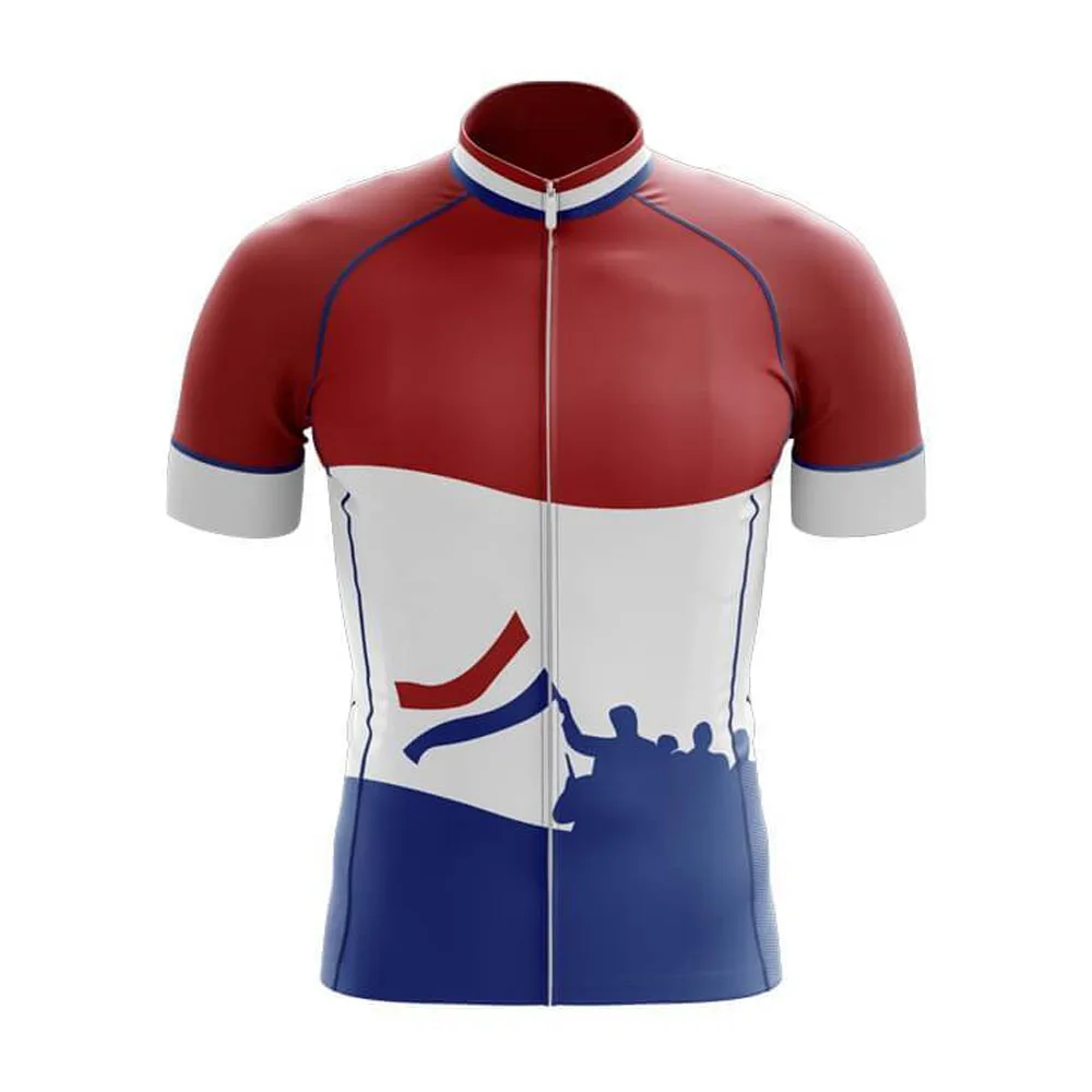Netherlands Cycling Jersey Set Men Bike Team Gel Breathable Pad Maillot Ciclismo Hombre Bicycle Equipment Can Customize