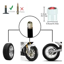 4Pcs Aluminum Alloy Car Valve Caps #2