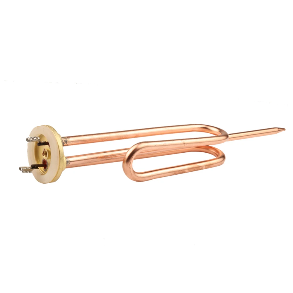 Isuotuo 47mm Cap ARISTON elektryczna grzałka do wody części mosiężny Element grzewczy kocioł rury 220V 1500W Element chłodnicy — zdjęcie 2