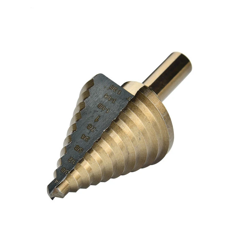 5Pcs Step Drill Bit Set Hss Cobalt Meerdere Gat 50 Maten Cobalt Titanium Conische Carbide Boor Perforator Hole Cutter tool