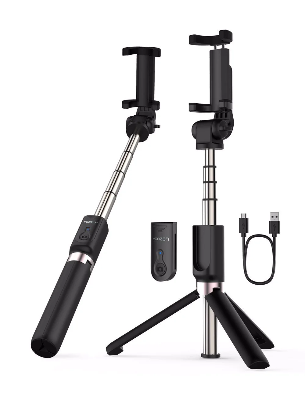 Selfie Stick Bluetooth, Extendable   with Wireless Remote and Tripod Stand