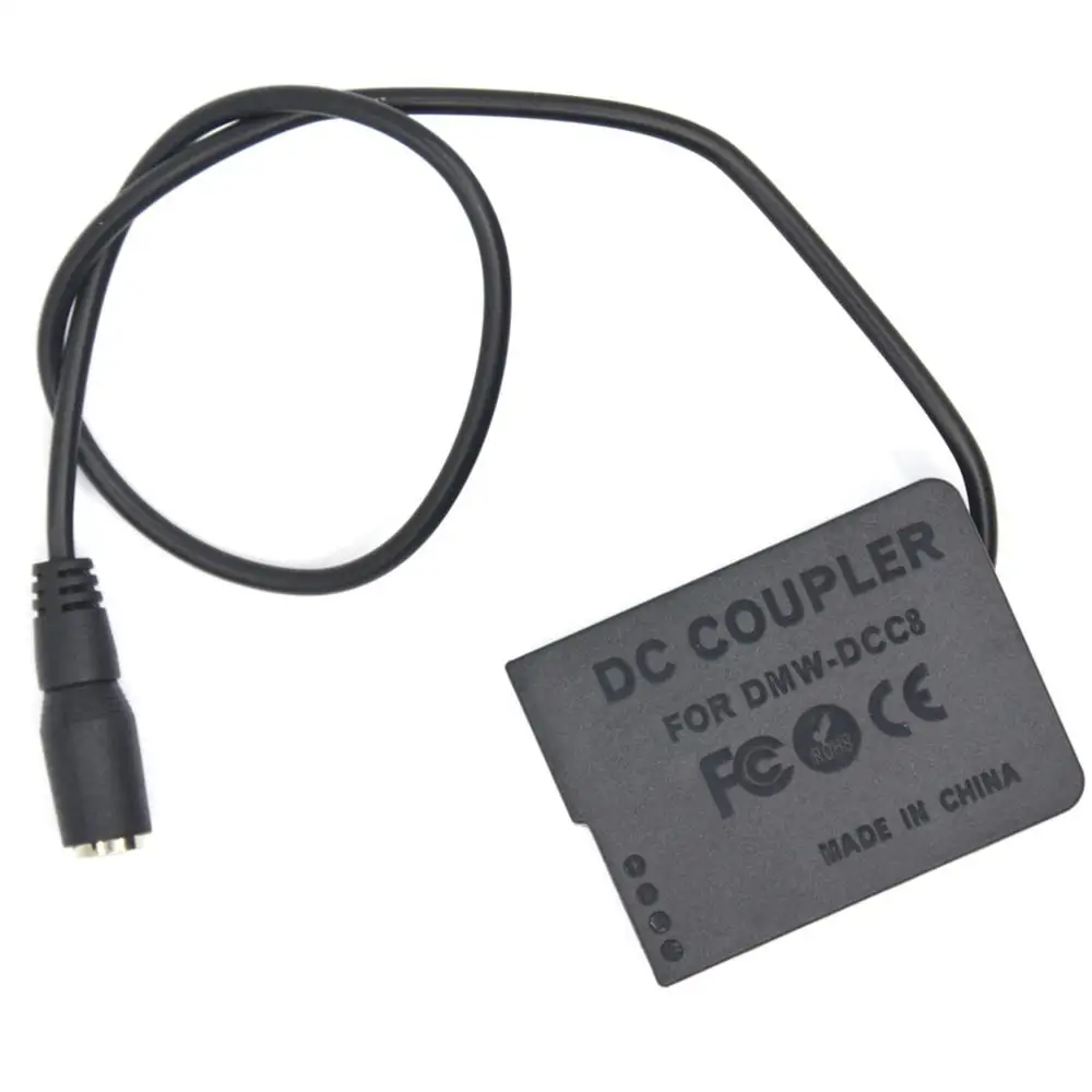 DMW-BLC12 BLC12E DMW-BLC12PP Dummy Battery DMW-DCC8 DC Coupler for Lumix DMC FZ1000 FZ2000 FZ200 FZ300 G7 G6 GX8 GH2 GH2K GH2S