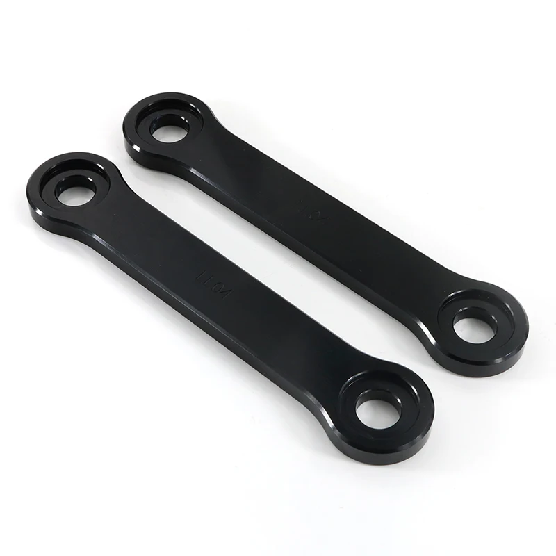 For Kawasaki KLR650 KLR 650 Linkage Lowering Link Extended Lower Kit CNC Billet Aluminum