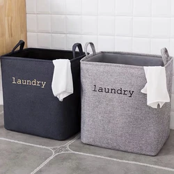 Foldable Storage Baskets Box For Clothes Panier A Linge Folding Bag Dirty Clothes Laundry Basket Toy Storage Home Organizer