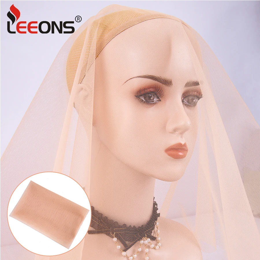 Wig Accessories For Wig Making Skin Color Swiss Lace Frontal Wig Hair Net Invisible Mesh Hairnets For Wig Cap Transparen Nets