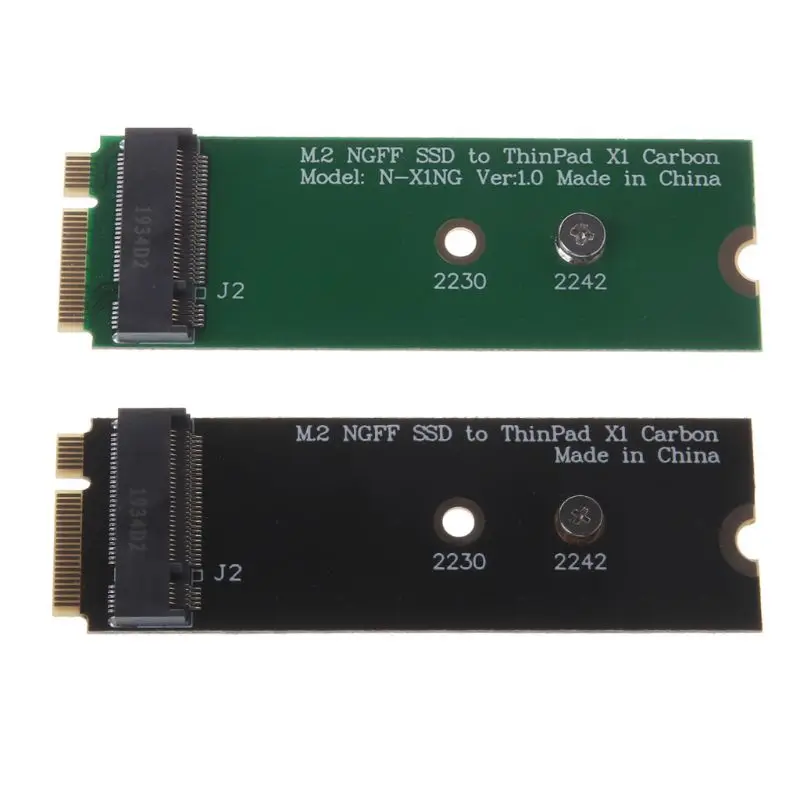 

M.2 SSD to for Le-novo ThinkPad X1 Carbon 20+6pin SSD Adapter Board Card