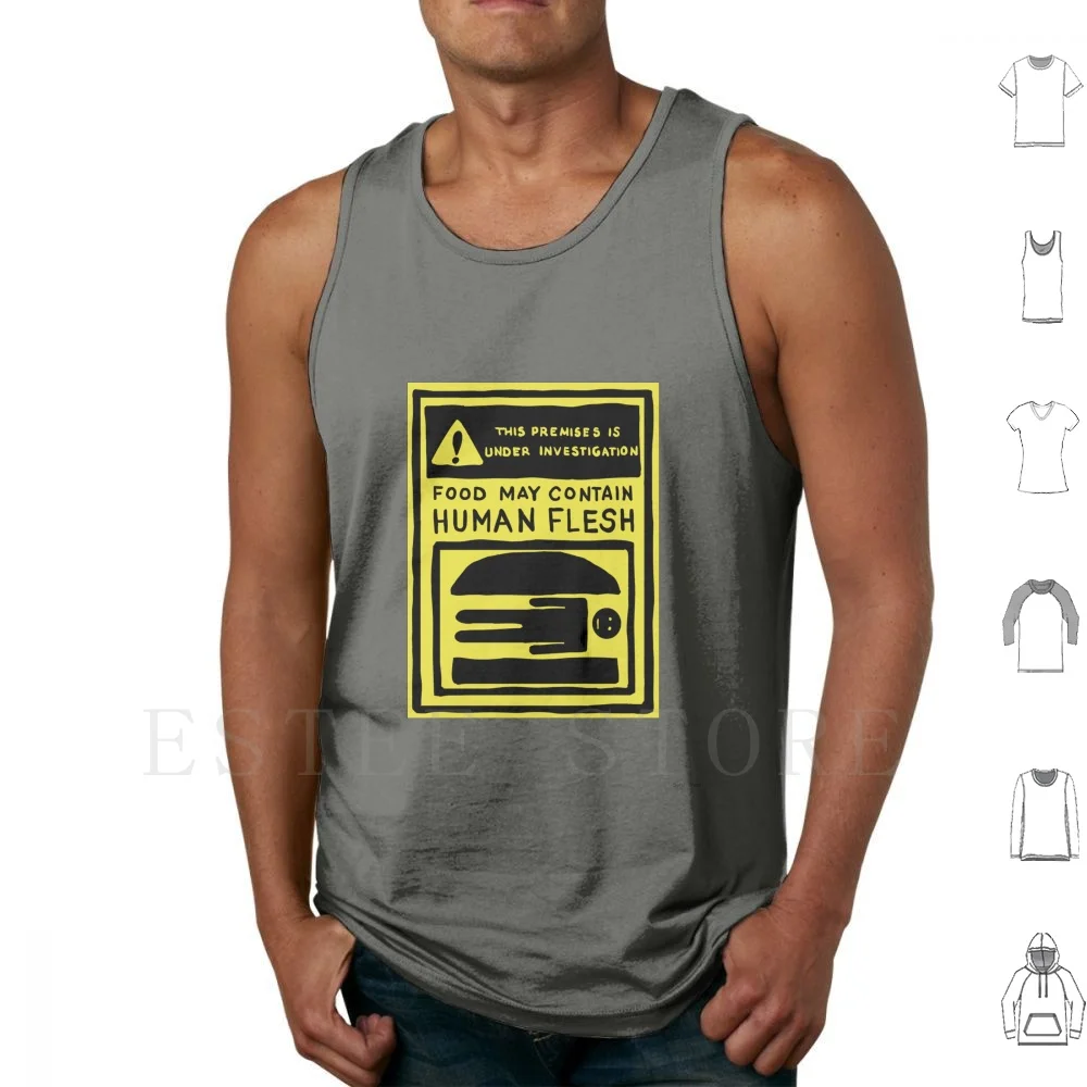 The Burgers Are People! Tank Tops Vest Cotton Burgers Louise Bob Linda Gene Tina Burger Of The Day Bobs Hamburger Burger