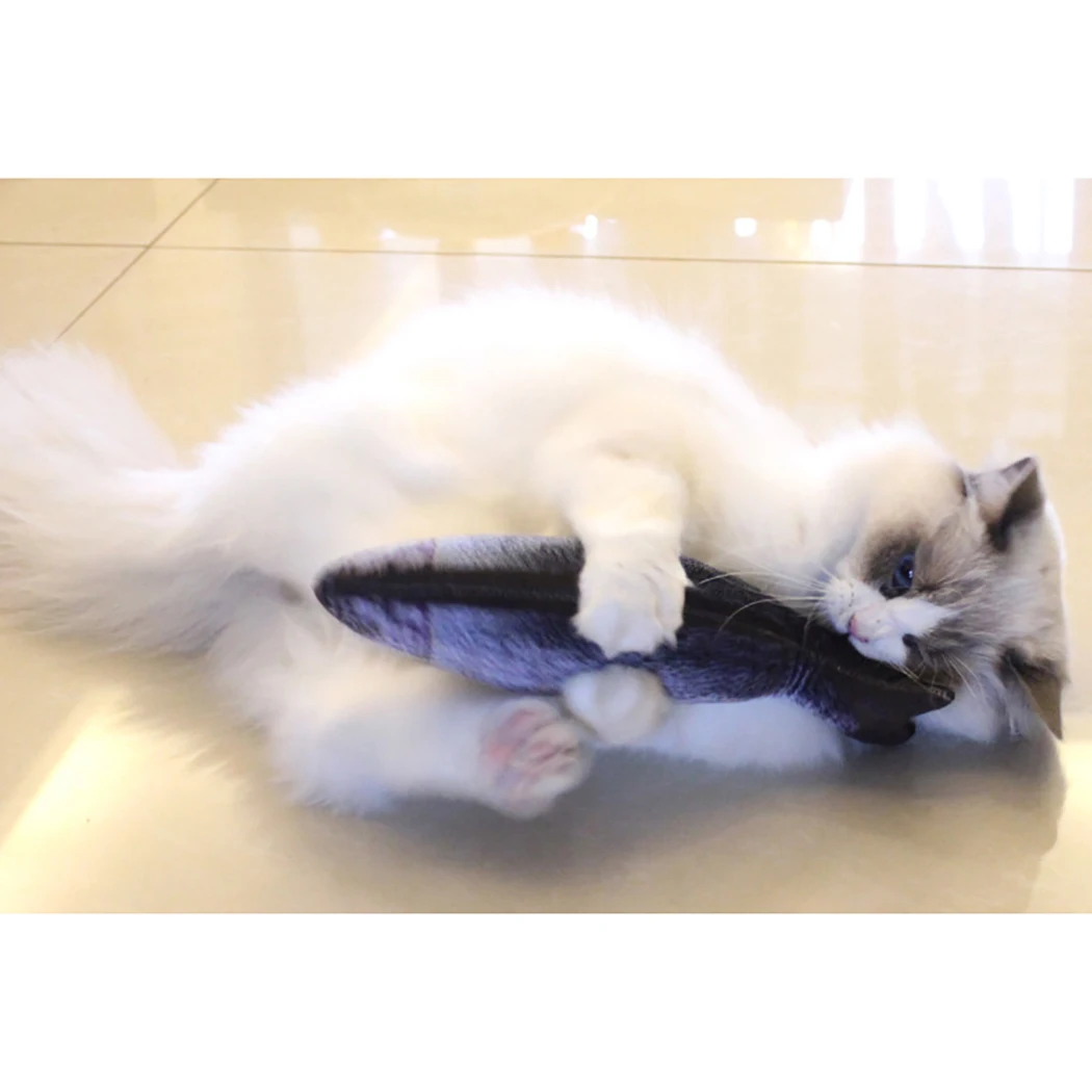 Creative Fish Shape Pet Toy Fish Shape Bite Resistant Catnip Cat Toy Pet Chew Toy Pet Interaction Training Supplies Dropshipping