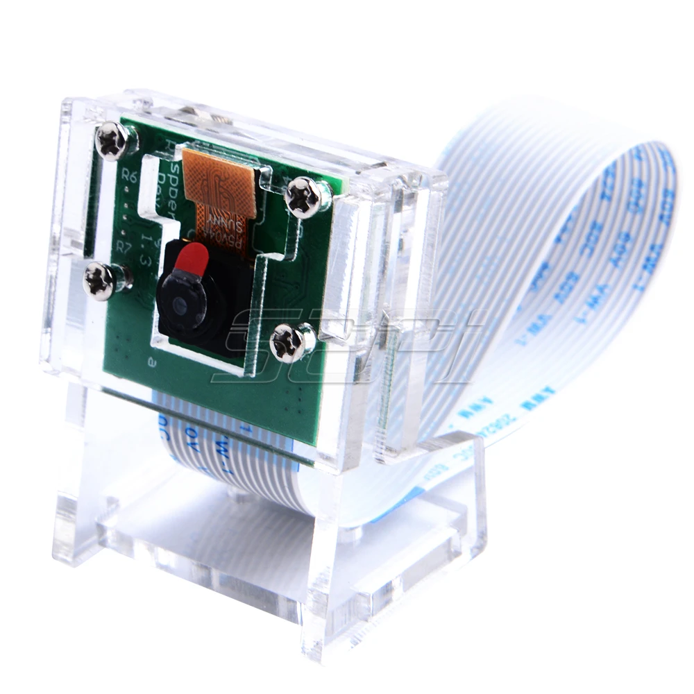 Módulo Cámara 5MP 52Pi Raspberry Pi Soporte Acrílico 4B Zero W 3 2 - imagen 5