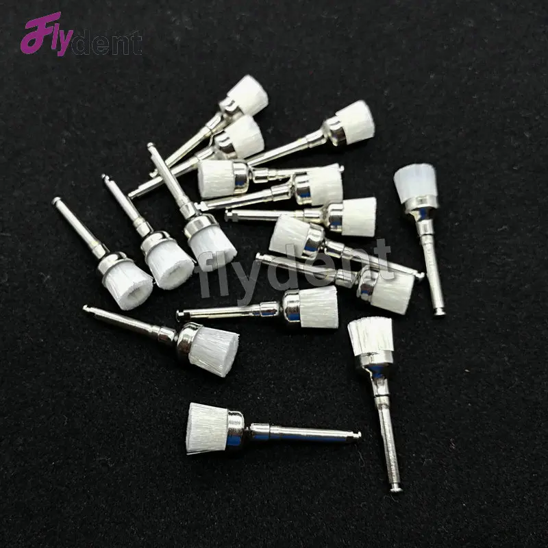 Dental Prophy Brush 100Pcs Bowl Shape New Nylon Polishing Brush dental use