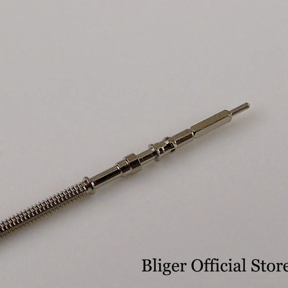 BLIGER Watch Parts Mechanical Automatic Stainless Steel Self Winding Stem for NH35 NH36 NH34 Movement Crown