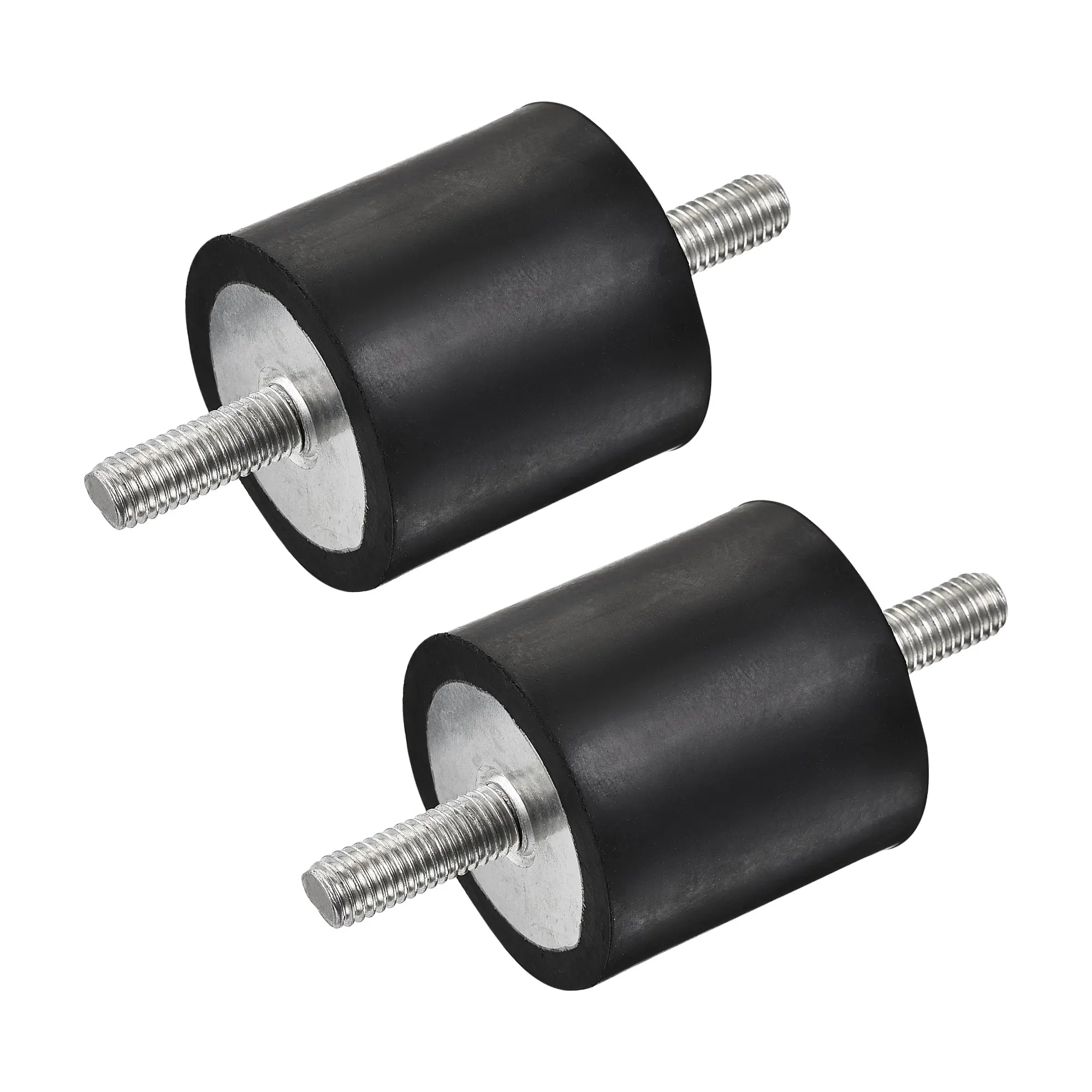 

Uxcell 2шт M8 резиновые крепления, мужской/мужской амортизатор, D40mmxH40mm
