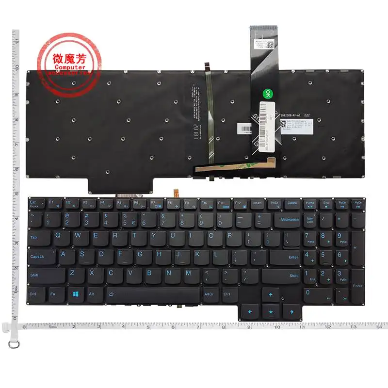 Klawiatura do laptopa US/RU/UK dla Lenovo Gaming 3-15IMH05 15ARH05 15ACH GY530 GY550 GY570 Legion 5-15imh05h 15arh055P 5P-15IMH05