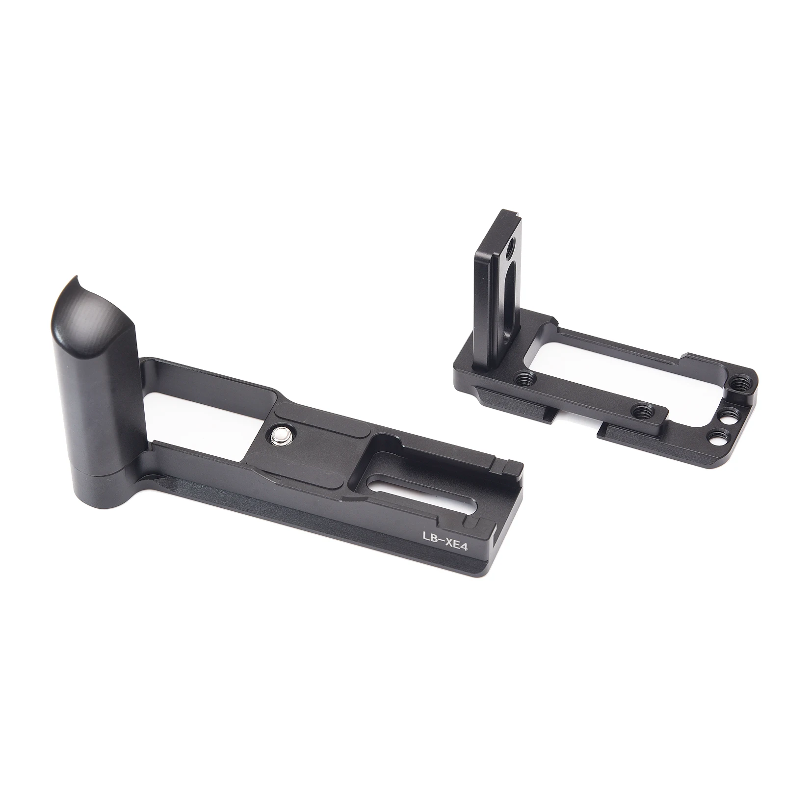 Pegangan Pegangan Dasar Penyangga Pelat L Rilis Cepat untuk Kamera Fujifilm Fuji X-E4 XE4 Cocok dengan Tripod Kepala Bola Arca Swiss