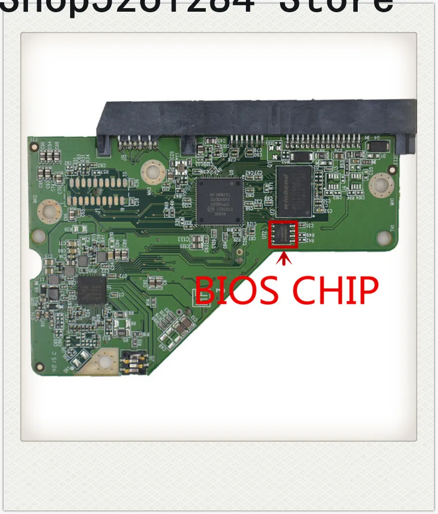 HDD PCB Логическая плата печатная плата 2060-800039-001 REV P1 , 2060 800039 001 / 800039-101 800039-401