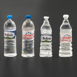 4Pcs RC Car Accessories Decoration Mini Mineral Water Bottle for 1/10 RC Rock Crawler Axial SCX10 TAMIYA RC4WD D90 TF2 Traxxas