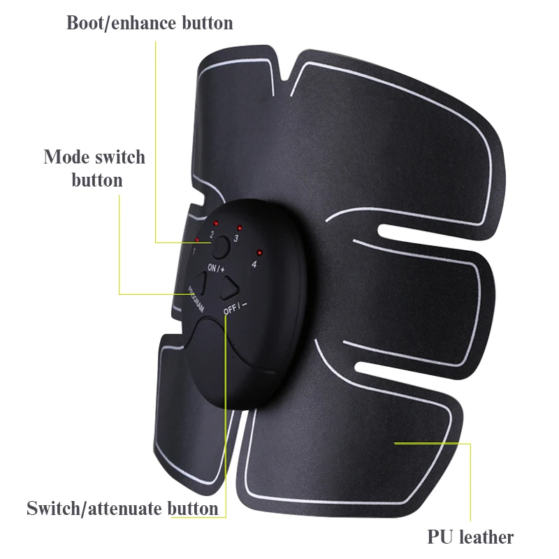 EMS Hip Trainer Muscle Stimulator ABS Fitness Buttocks Butt Lifting Buttock Toner Trainer Slimming Massager Unisex