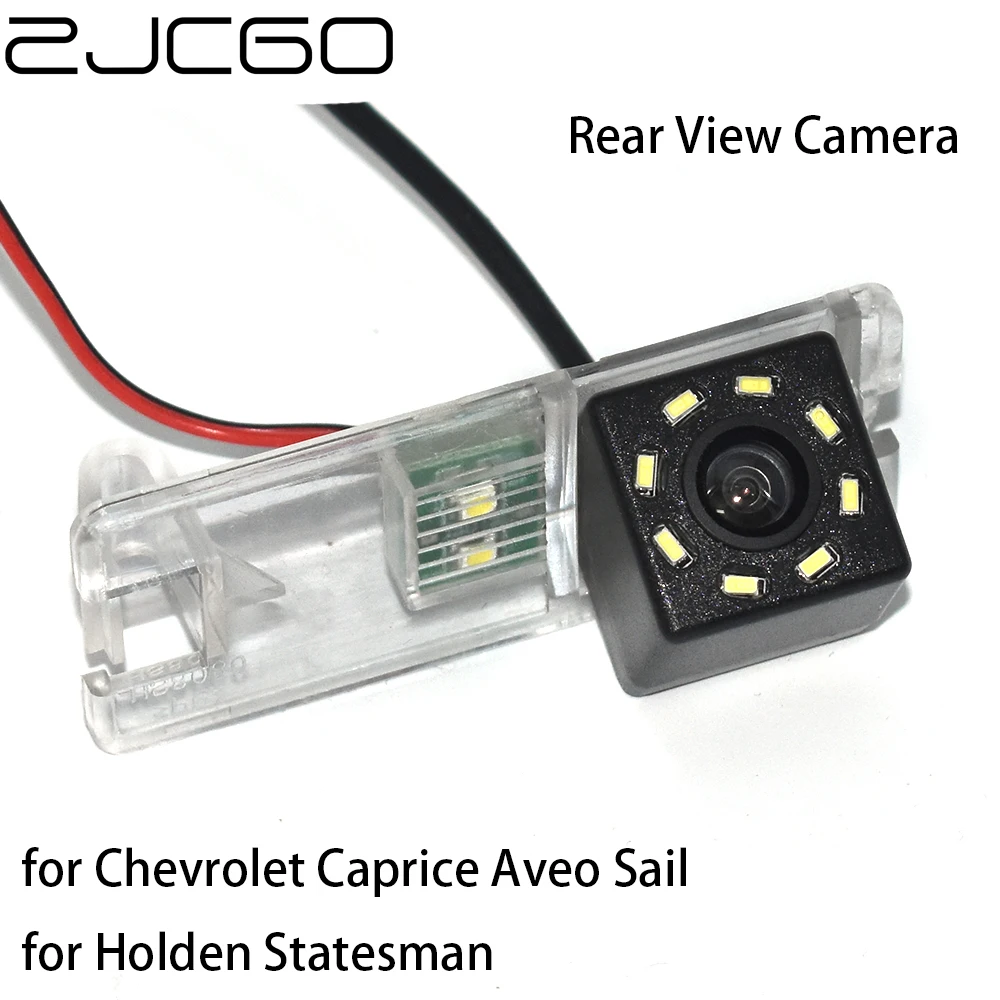 

ZJCGO CCD HD Car Rear View Reverse Back Up Parking Night Vision Camera for Chevrolet Caprice Aveo Sail for Holden Statesman