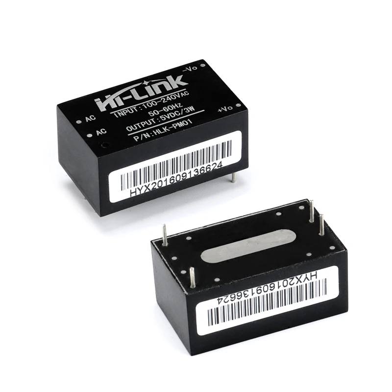 5PCS HLK-PM01 HLK-PM03 HLK-PM12 AC-DC 220V a 5V/3.3V/12V Modulo di Alimentazione Interruttore Domestico Intelligente HLK-5M05 5M03 5M12