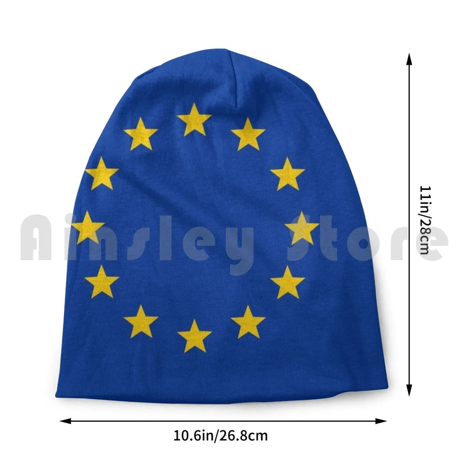 Europese Vakbondsvlag Gezicht Beanie Hedging Cap Diy Print Kussen Mutsen Print Mutsen Print Beanie Union Jack Vlag Britain