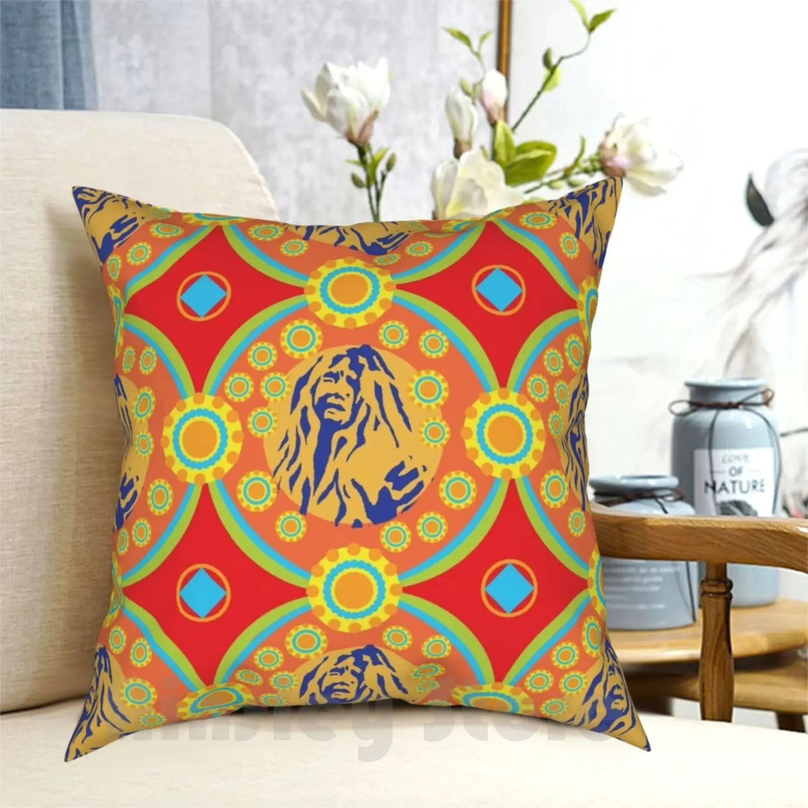 Janis Joplin Pillow Case Printed Home Soft Throw Pillow Famous Women Graphic Design Patterns Janis Joplin Singer