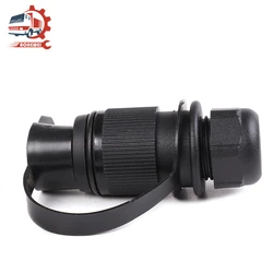AOWEI spina per rimorchio 3 Pin presa ue connettore 3 poli adattatore per gancio di traino copertura impermeabile per camion elettronico camion parti di roulotte