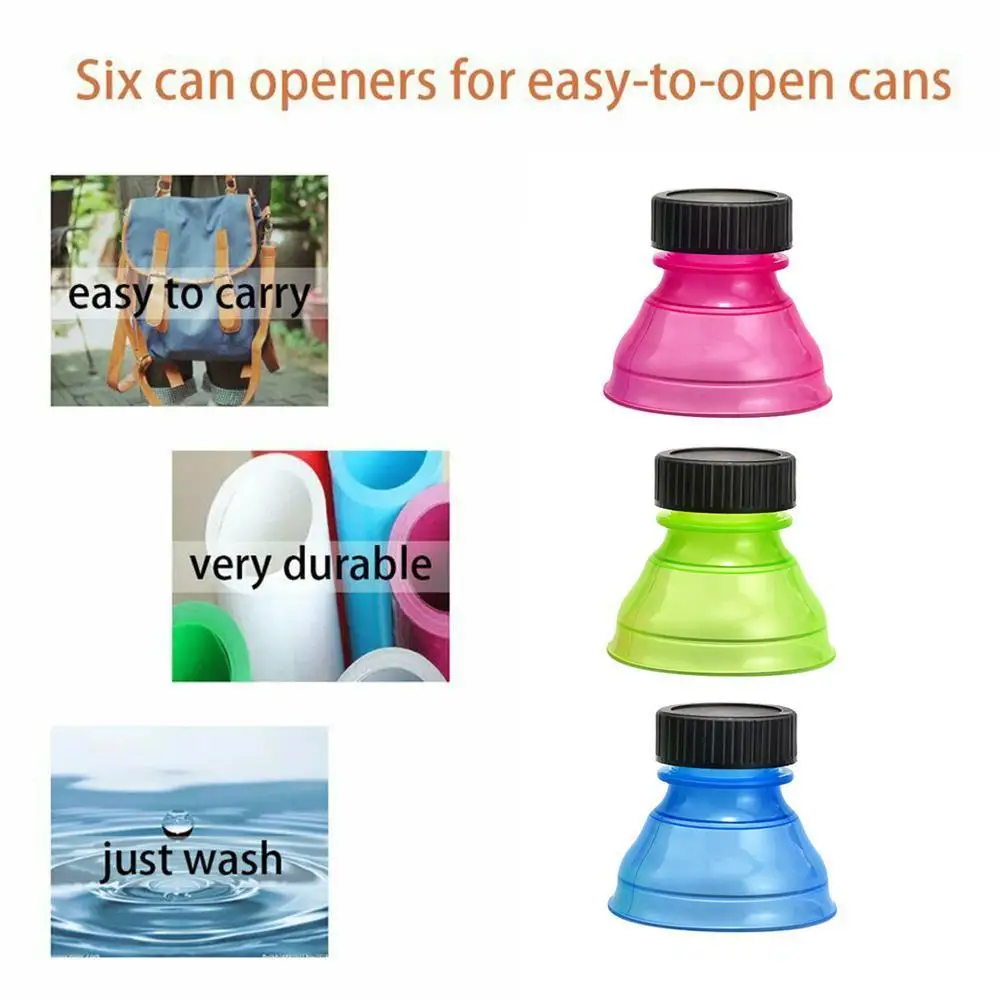 Reusable Plastic Beer Water Dispenser Lid Protector Caps Cover Bottle Soda Saver Can Fashion Accessories