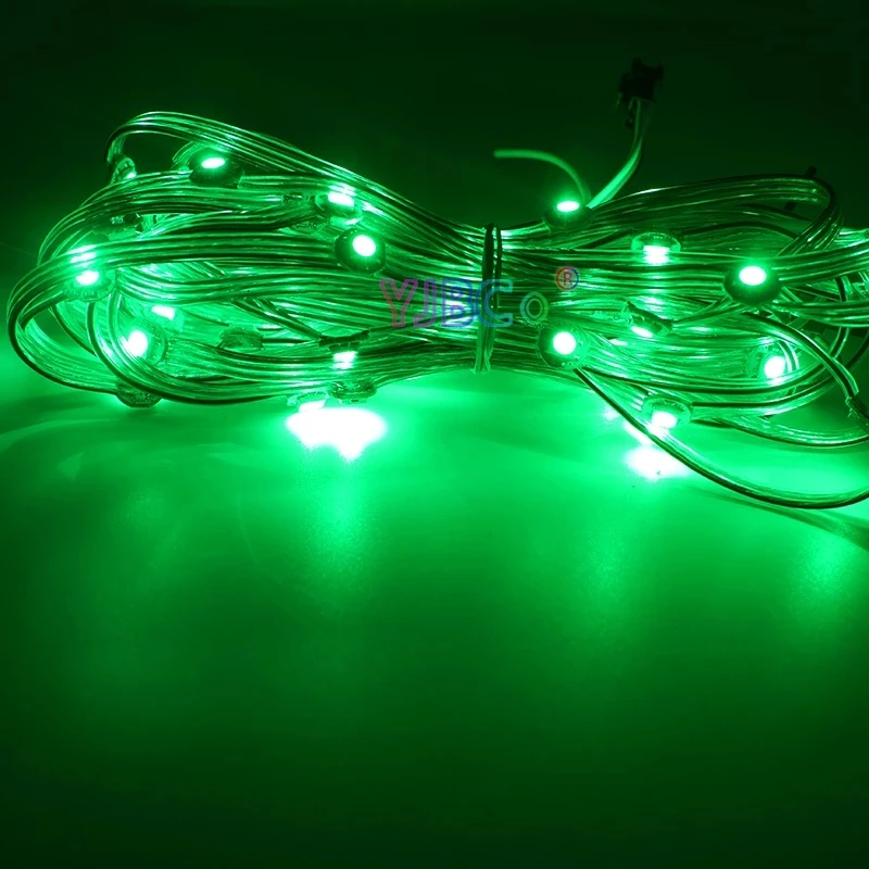 50 Buah LED Modul String Pre-disolder WS2812B LED Heatsink Board Built-In WS2811 Individual Tersambung Piksel DC5V