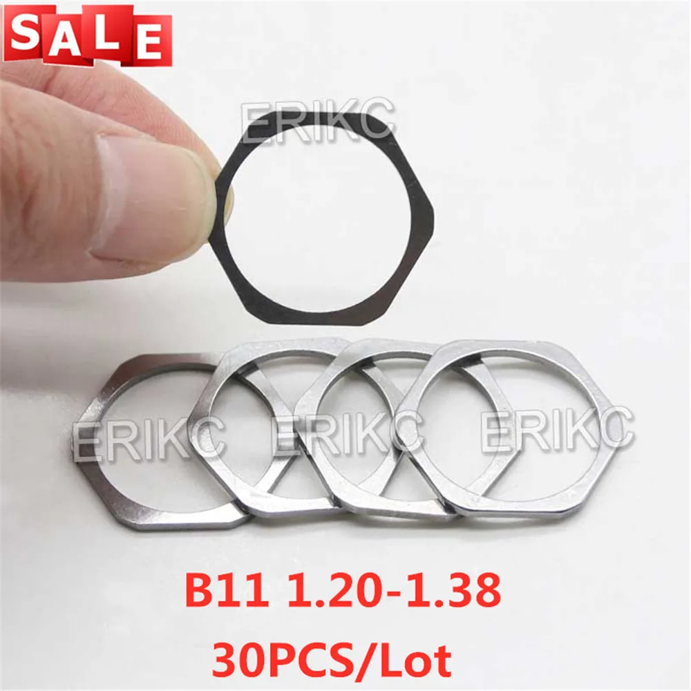 

ERIKC 270 PCS B11 1.20MM -1.26mm Common Rail Diesel Fuel Injection Nozzle Adjusting Washers For injector