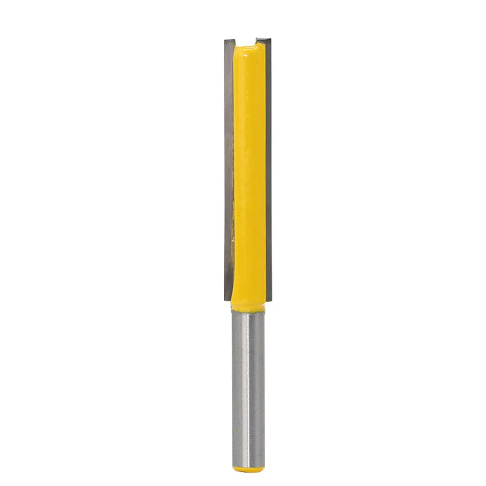 Imagem -04 - Cortador de Madeira de Dois Gumes Reto Longo Bit Roteador para Madeira Entalhes Fresamento Ferramentas de Carpintaria Cnc mm 50 mm 76 mm