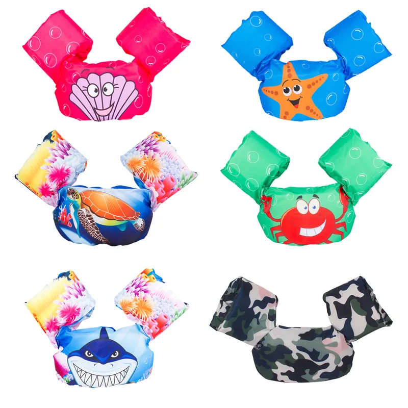 Flotador de brazo para bebé, niño y niña, anillo inflable de flamenco, piscina y accesorios, novedad