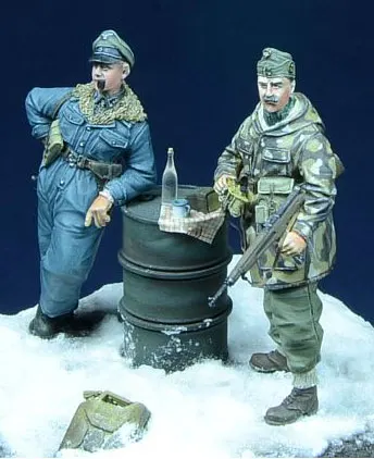 1/35 model kit resin kit  Side by side, Hungary 1945  480