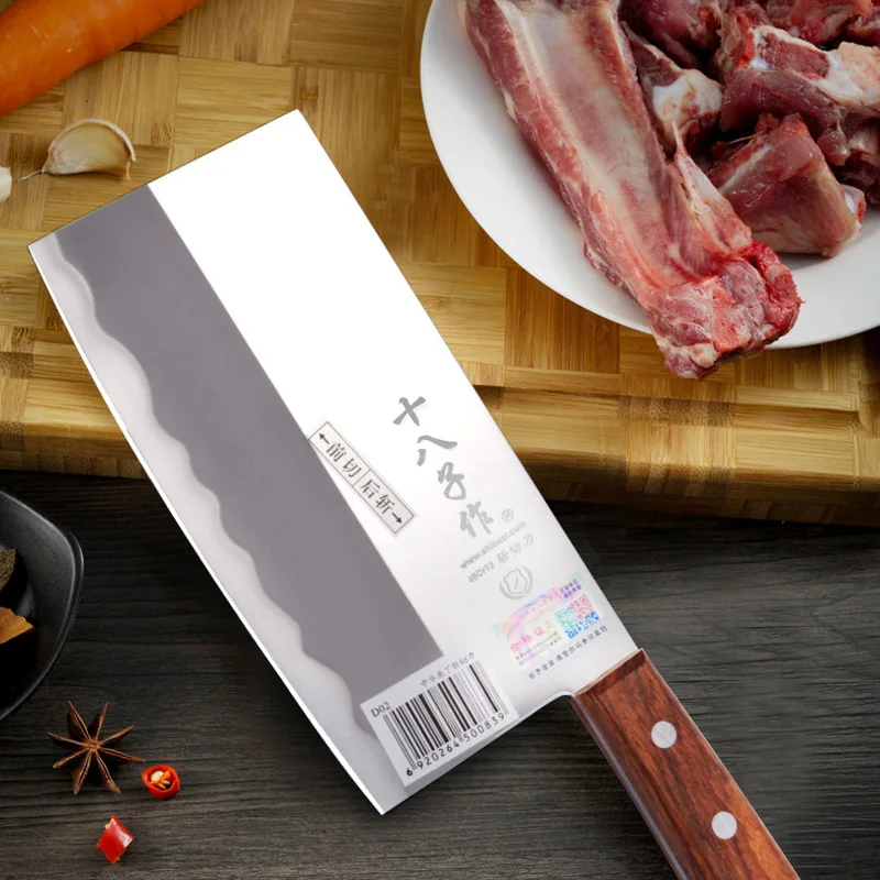 Japan Kitchen Chef Knives Wood Handle Meat Fruit Vegetable Fish Butcher Knife Chinese Cleaver High Carbon Knives Cleaver Knife