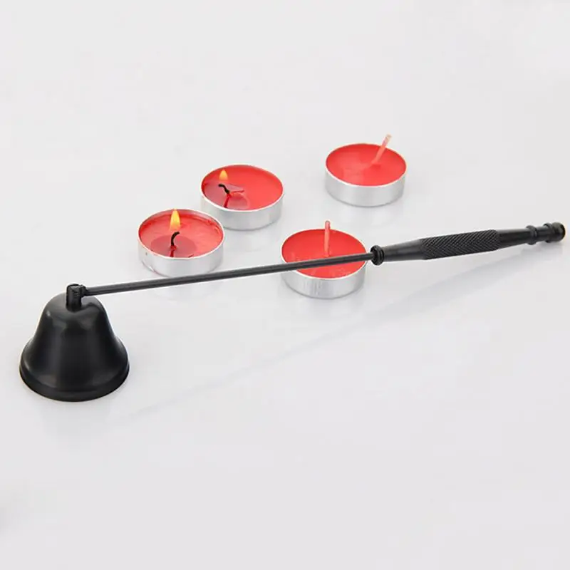 Candle Snuffer Candle Cover Tool Stainless Steel Smokeless Handheld Kit Candle Safely Extinguish Vintage Decoration Accessories