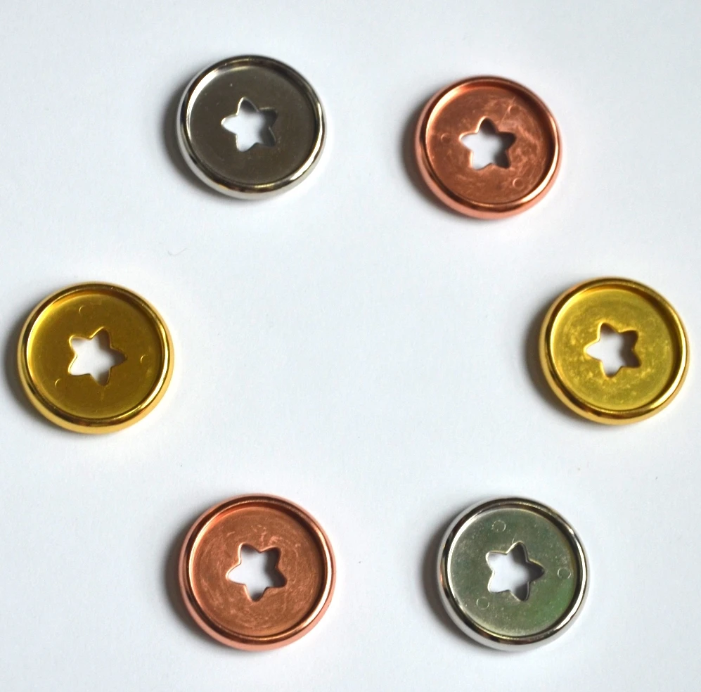 12pcs 27mm Notebook Mushroom Hole Button Plastic Accessories Disc Buckle Hand Book Book Binding Discs Loose Button A5 Binder