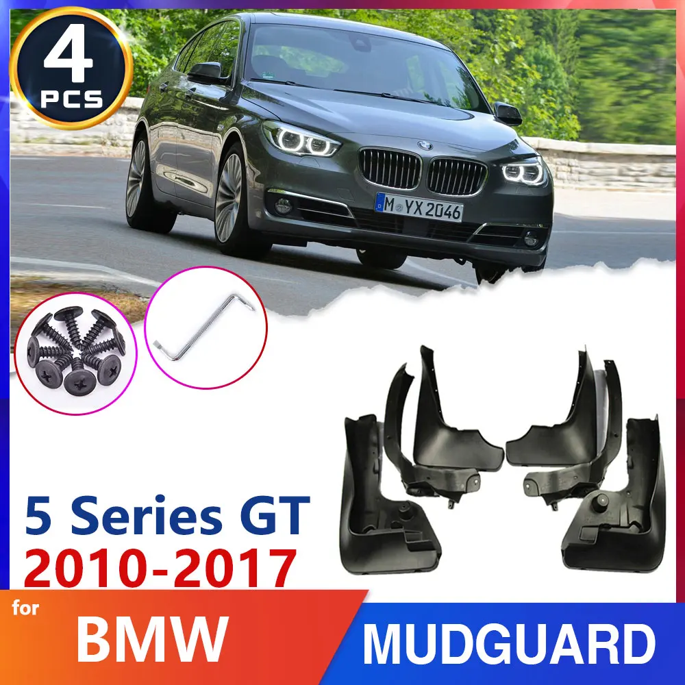 Car-Mud-Flap Tire Fender for BMW 5 Series Gran Turismo GT F07 2010~2017 535i 550i 530d Mudflaps Mudguards Auto-Accessories-Goods