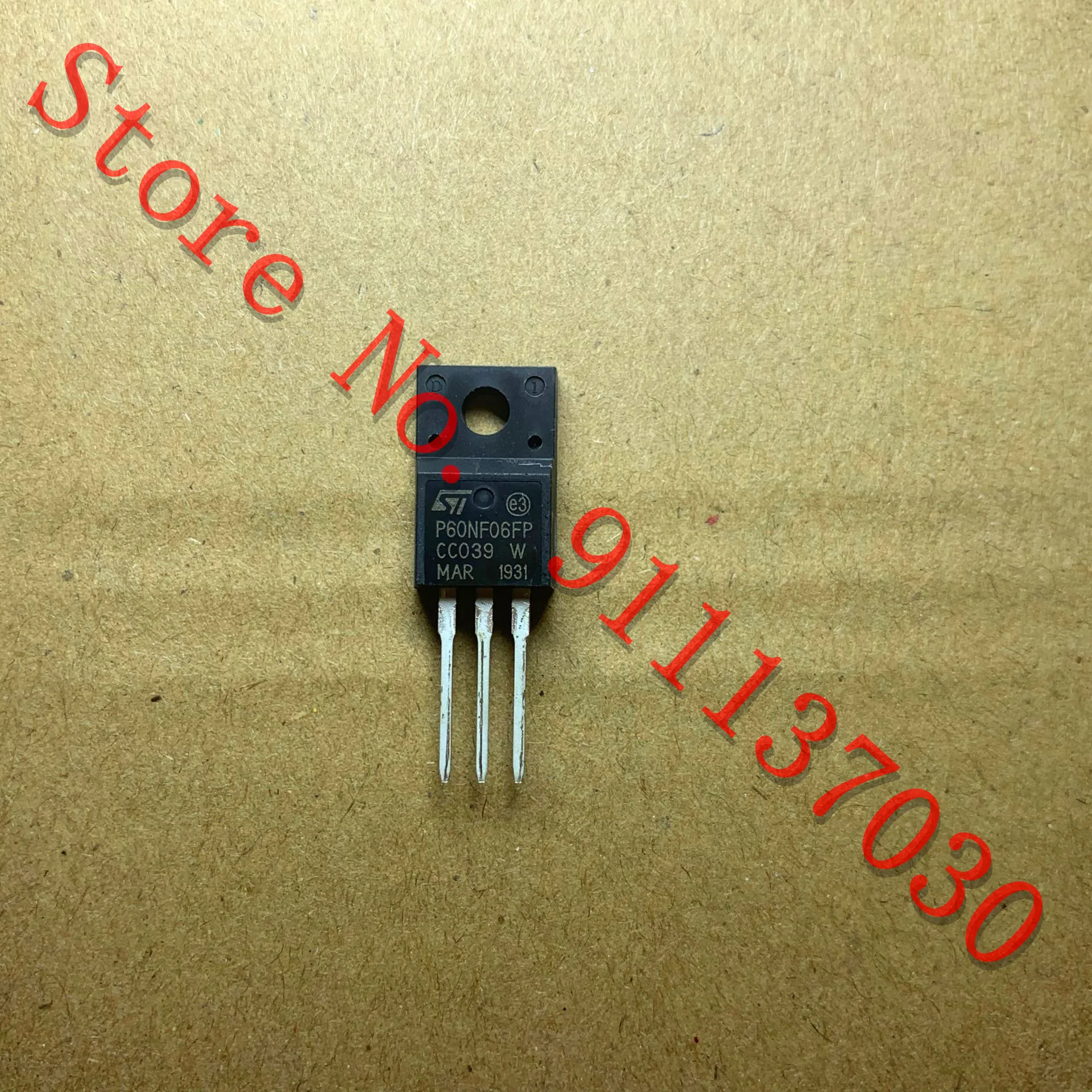 1 piezas P60NF06FP STP60NF06FP TO220F