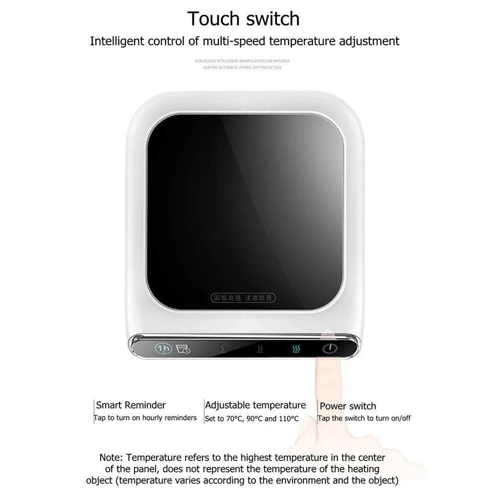 Neue Trinkwasser USB Kaffee Becher Tasse Wärmer für Büro Schreibtisch Verwenden Hause Büro Smart Elektrische Getränke Wärmer mit 3 Temperatur einstellungen