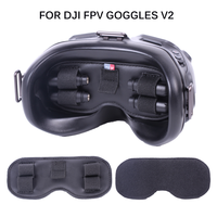 Protective Cover for DJI FPV Goggles V2 Dustproof Sunshade Pad Antenna microSD Card Storage Holder for DJI FPV Combo Accessories