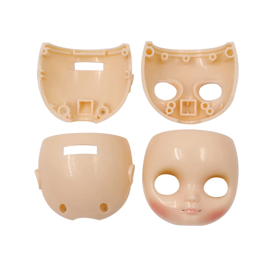 Middie Blyth Faceplate with the Back of the Surface Shell and Screw White Transparent Skin