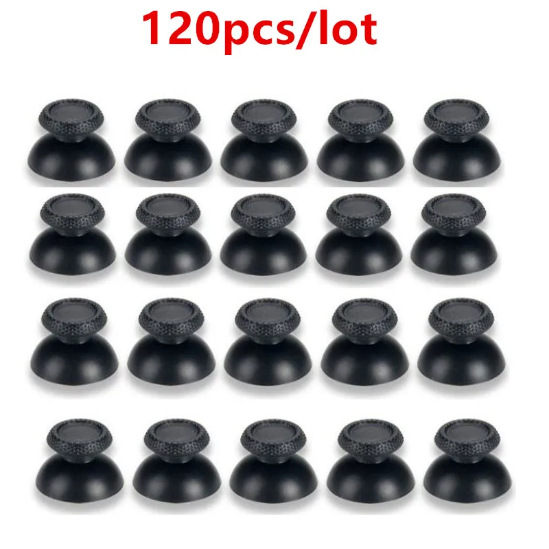 

120pcs Replacement Mushroom Thumbsticks 3D Analog Stick Joystick for PS5 Playstation 5 Controller Gamepad Thumb Stick Caps Cover