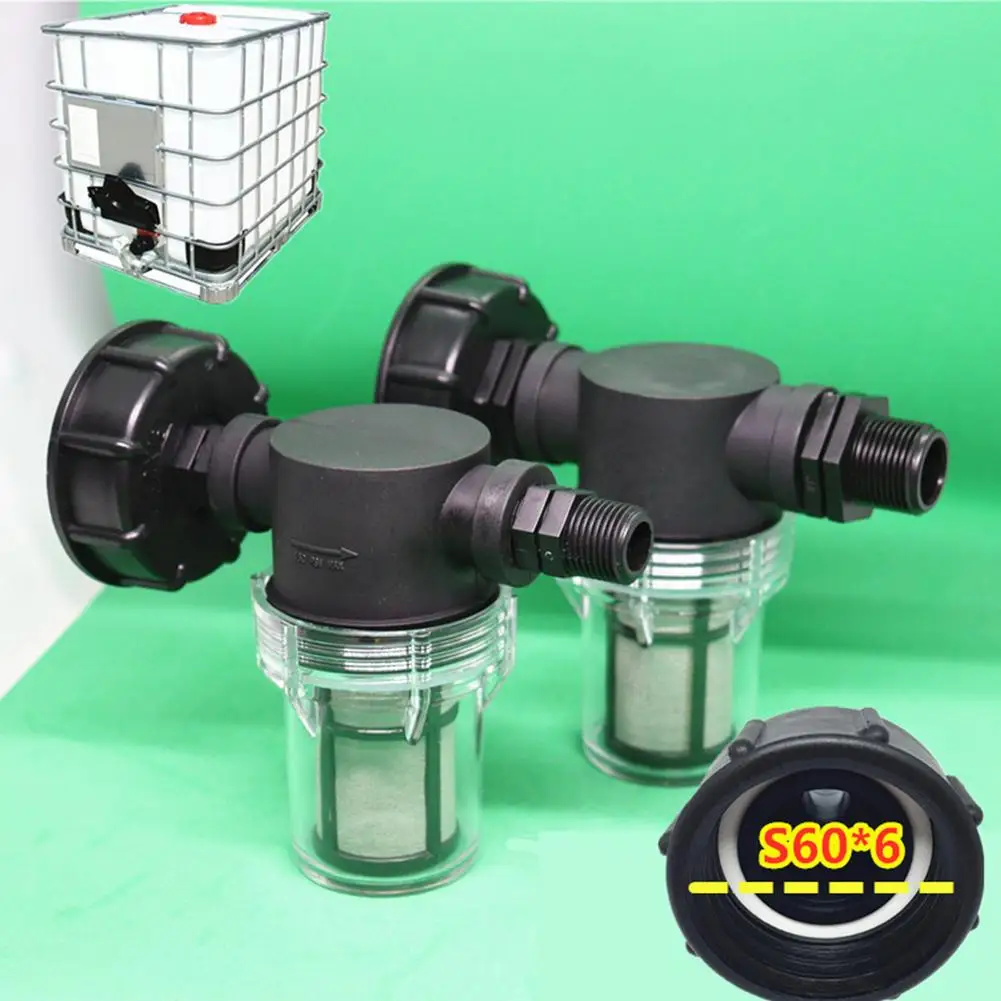 4-6 Garden Water Ball Valve,Ton Barrel Filter Connector,IBC Ton Barrel Joint,Garden Hose Adapter Non-toxic Connector