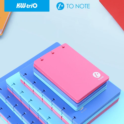 Cubierta de agujero De Seta en forma de T para KW-TRIO, carpeta de hojas sueltas para cuaderno, carpetas de anillos, cubiertas de separación, planificador de anillos A5