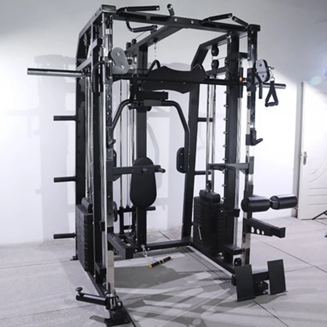 Smith Machine Comprehensive Training Equipment Multifunctional gantry Fitness Equipment Household Squat Rack AliExpress 18