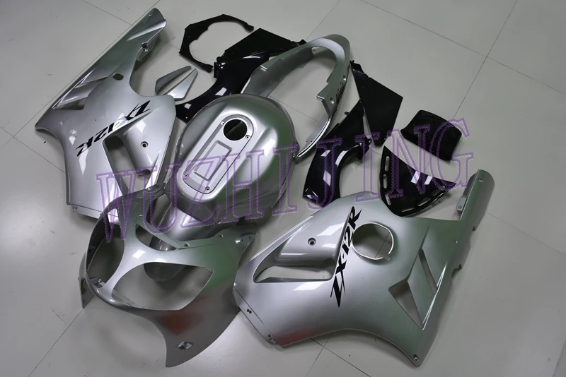 Fairings Zx 12r 01 Fairings for Kawasaki Zx12r 2001 Silver Plastic Fairings Zx-12r 2000 - 2001