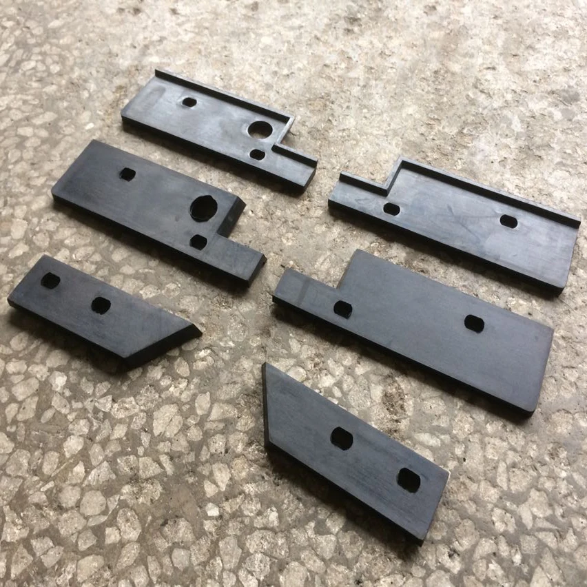 New Taiwan Rocker Arm Vertical Milling Machine Part Saddle Knee Wiper Palte MILL 1Set C40+50+53+57 Small Four Oil Scraper