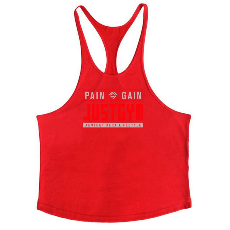 New Arrival Mens Tank Top Stringer Singlets Fitness Clothing Gym clothing Bodybuilding Fitness Shirt Printed Undershirt 6610